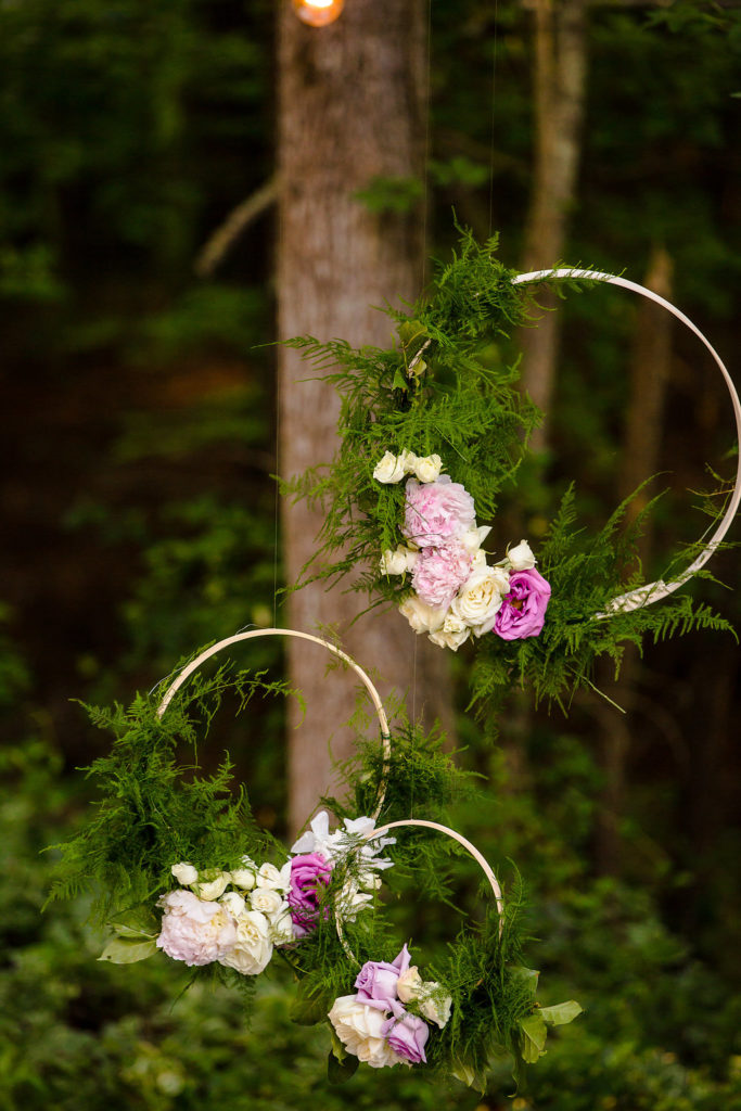 Wedding Hanging Floral Hoops