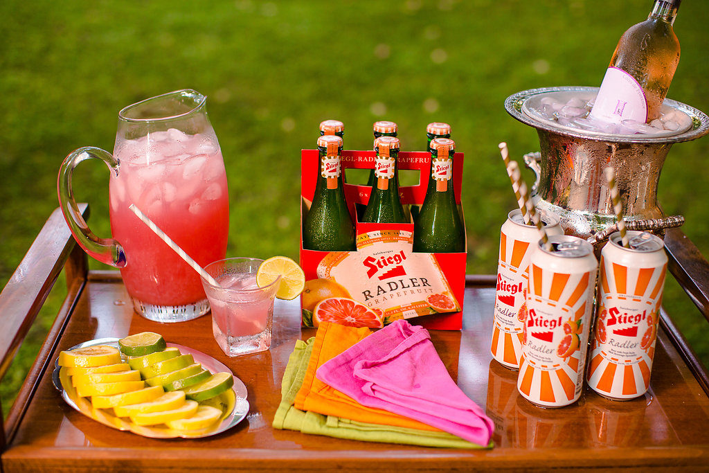 Summer Dinner Party Bar Inspiration