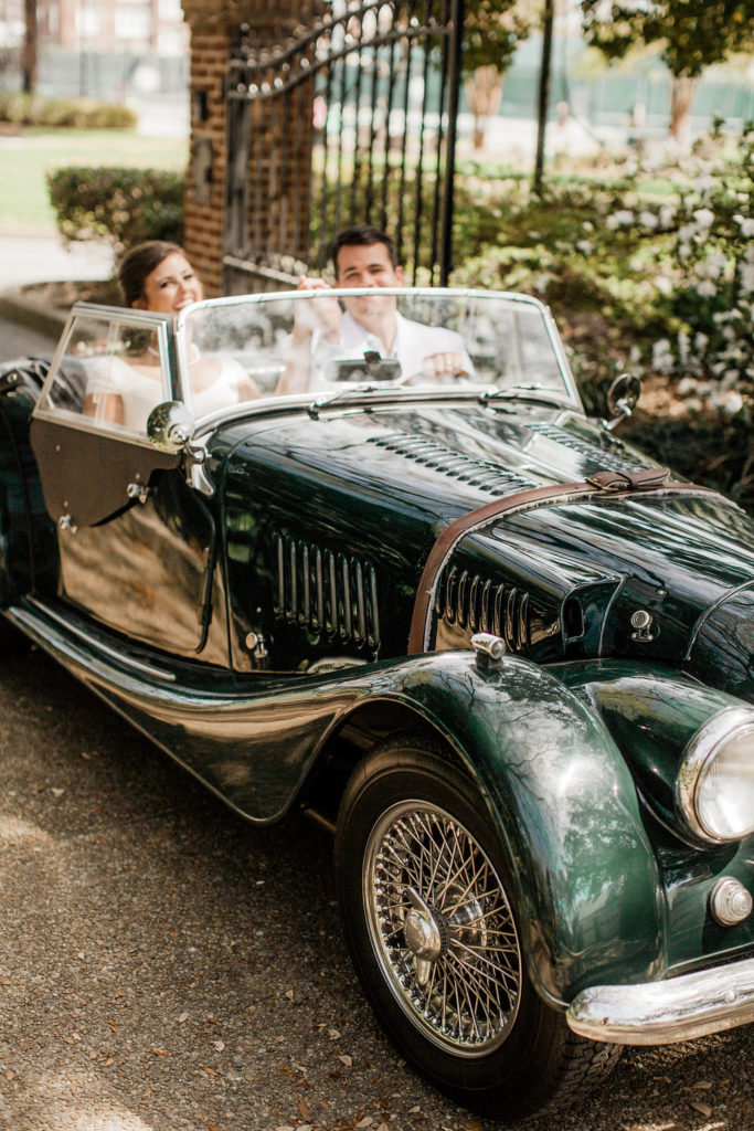 Vintage Wedding Car