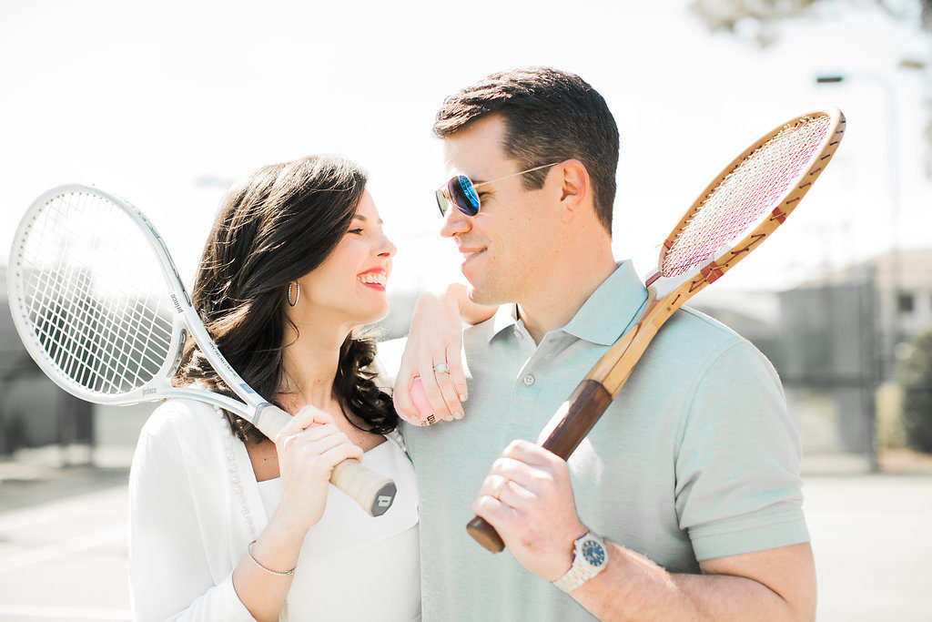 Tennis Styled Wedding Shoot