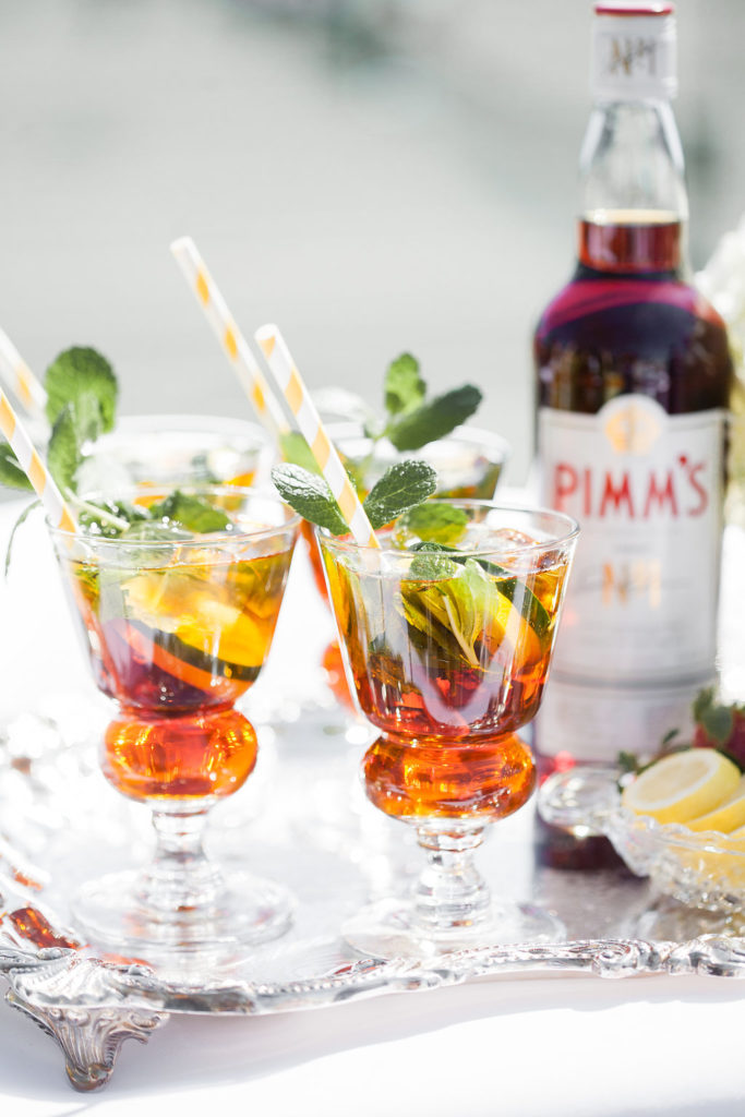 Wimbledon Pimm's Cup Cocktail 