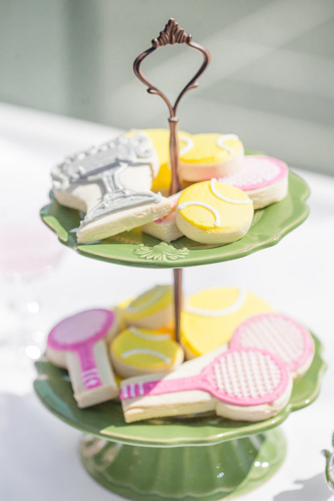 cookies for tennis themed party