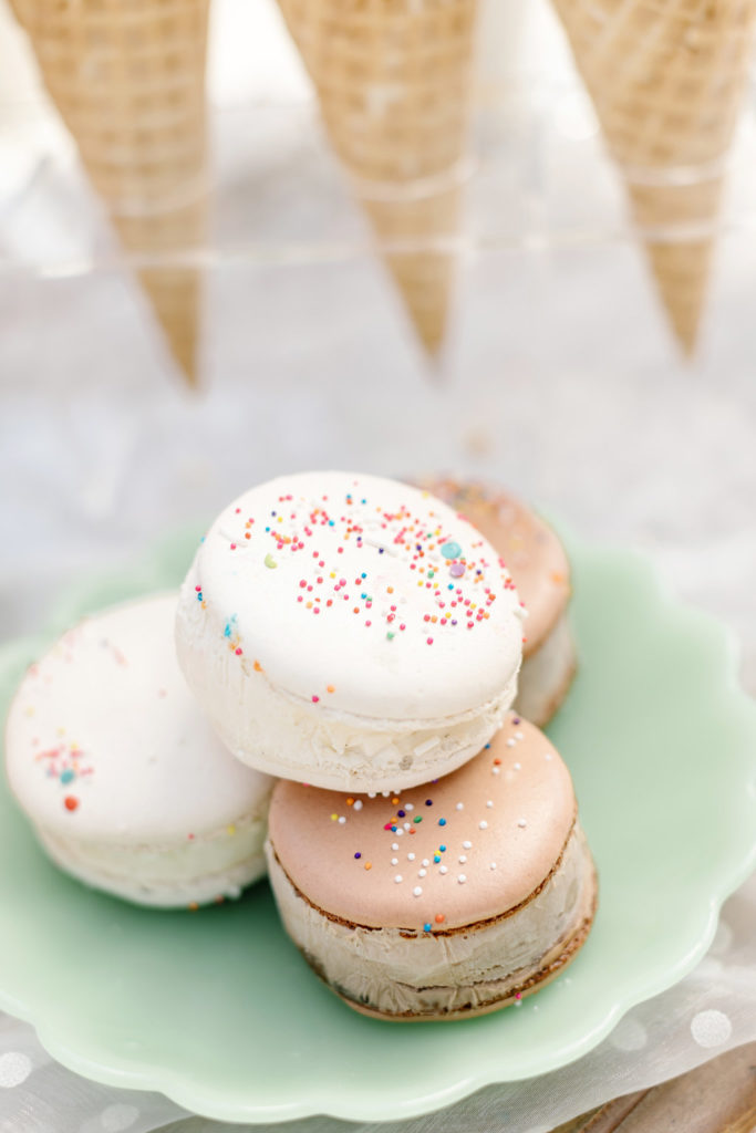 Macaron Ice Cream Sandwiches