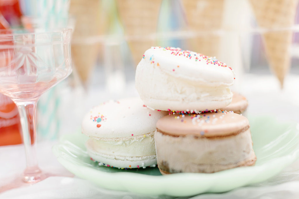 Macaron Ice Cream Sandwiches