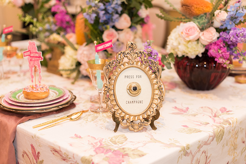 Marie Antoinette Table Decor Design