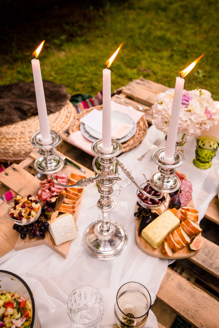 Bohemian Style Summer Dinner Party Inspiration Boho Glam Dinner