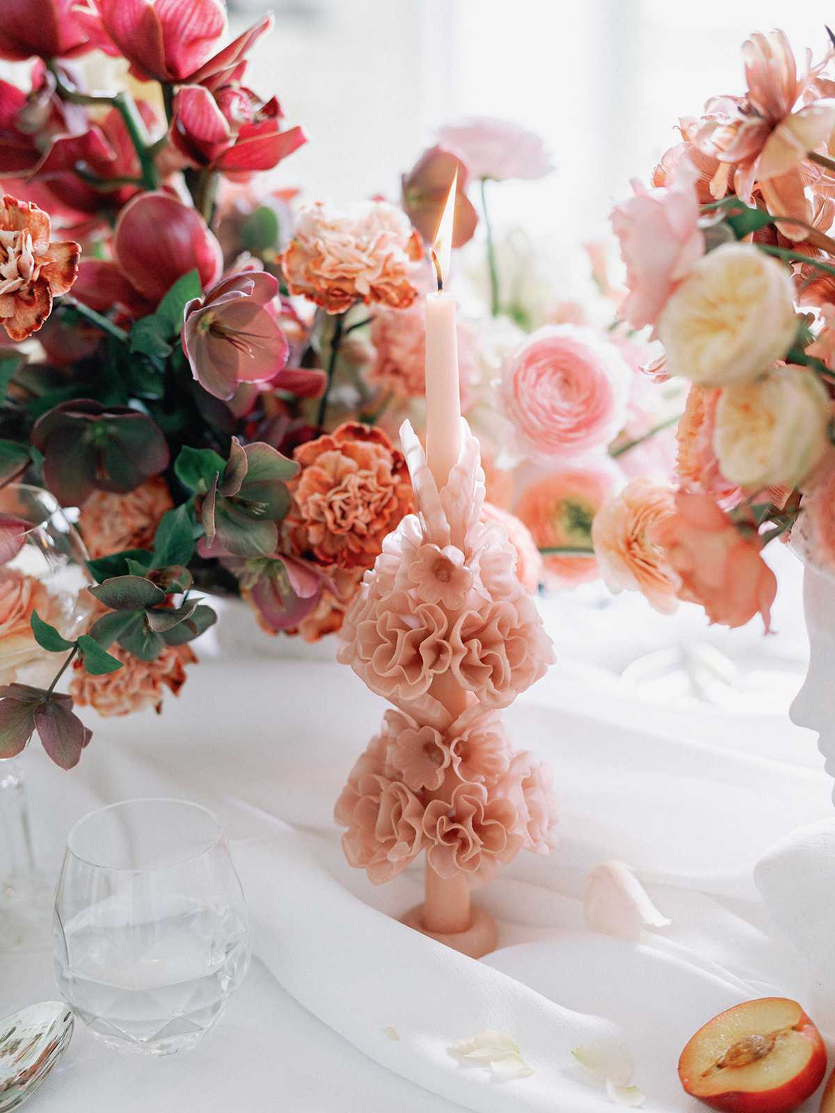 Wedding Table Design at Villa Sola Cabiati on Lake Como